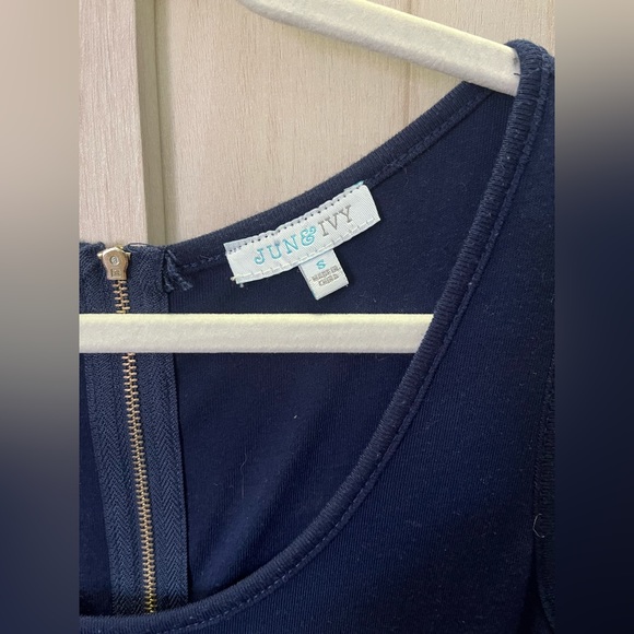 Francesca’s Navy Blue Dress - Picture 4 of 4